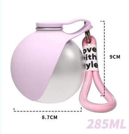 Botella de agua portátil